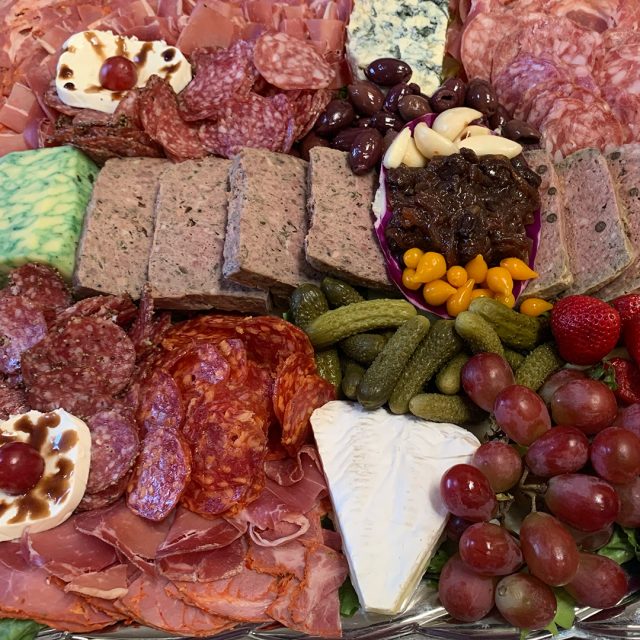 Charcuterie and Paté and Cheese Tray