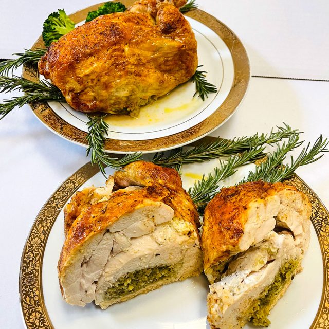 Whole Boneless Baked Chicken