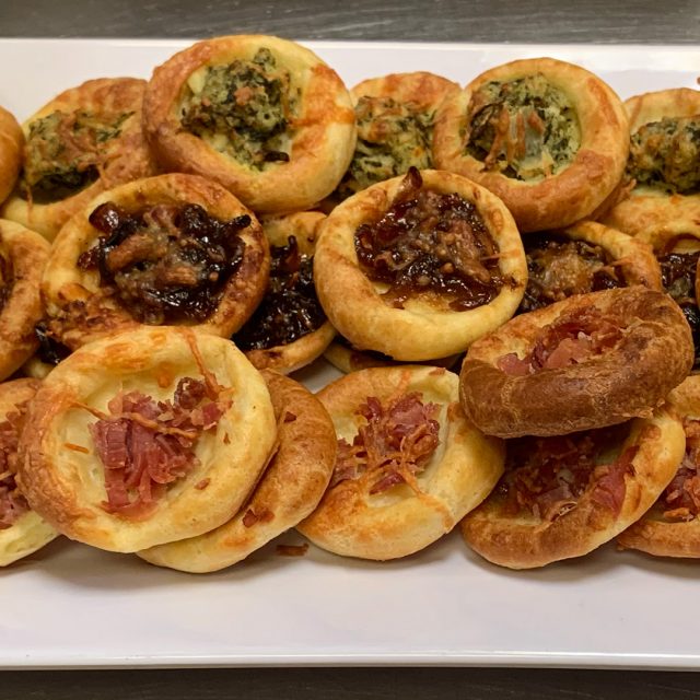 Assorted Petite Savory Puffs