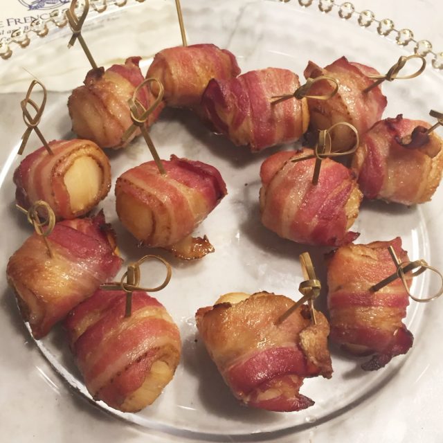 Scallop or Shrimp Rumaki