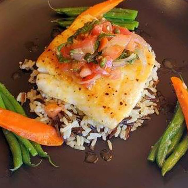 Local Halibut with Lobster Sauce The French Gourmet