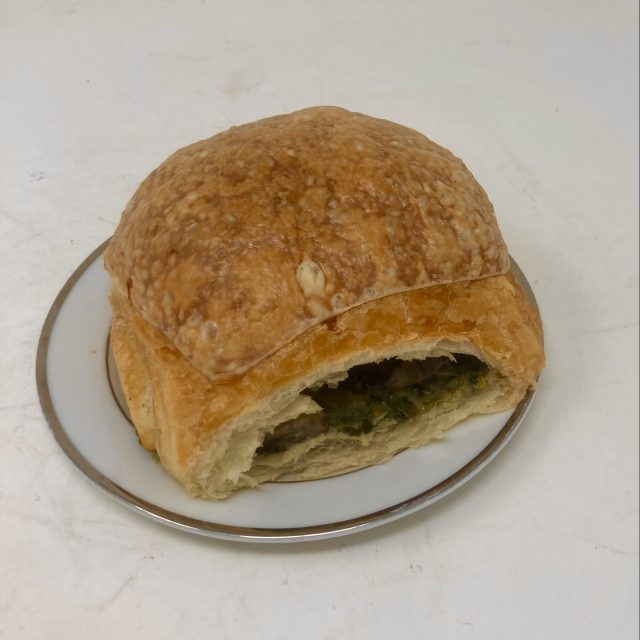 Cheese and Spinach Croissant