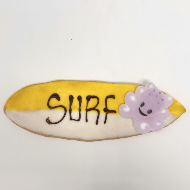 Surfboard cookie
